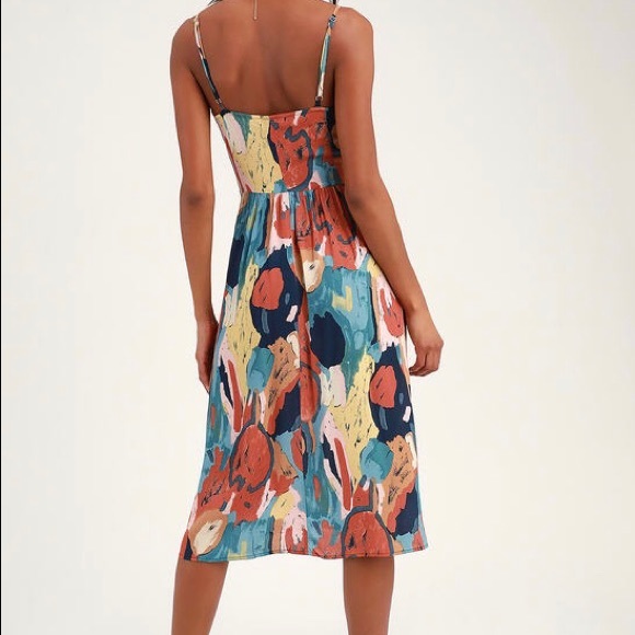 Rolla’s Eve Painted Tulip Dress - Picture 2 of 5